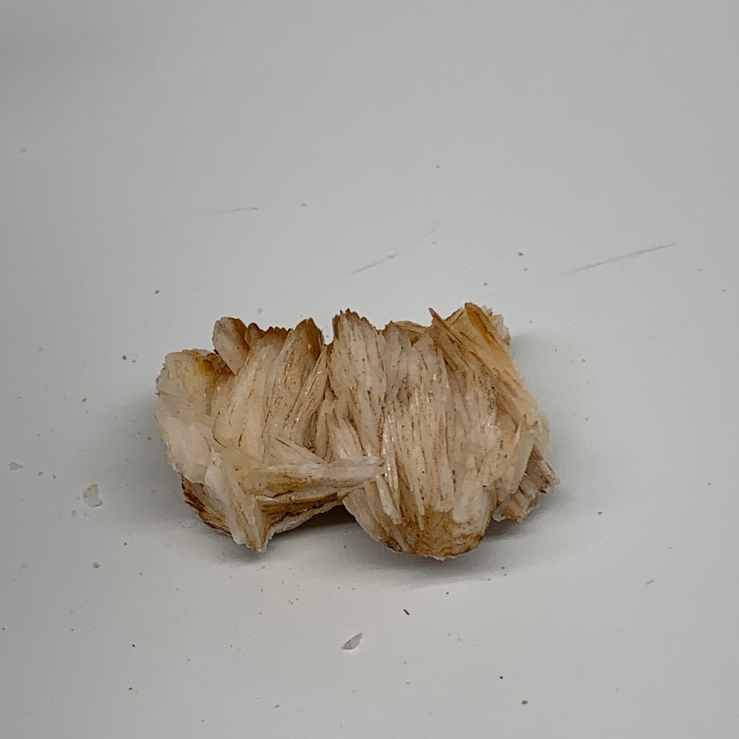 45.4g, 1.7"x1.5"x0.8", Natural Golden Barite Mineral Specimen @Morocco, B33585