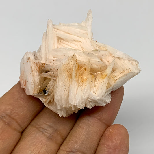 84.3g, 2.1"x1.6"x1.1", Natural Golden Barite Mineral Specimen @Morocco, B33586