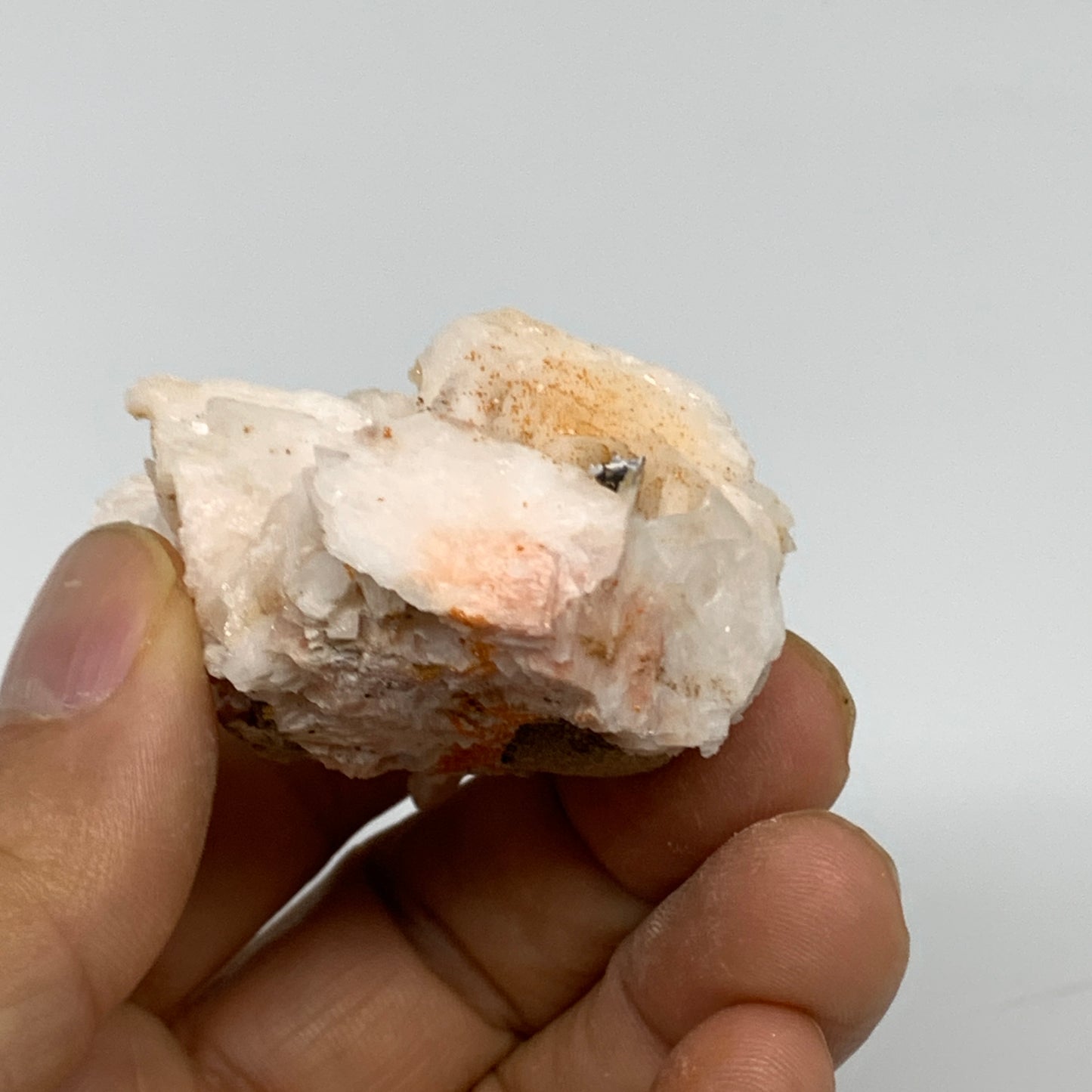 84.3g, 2.1"x1.6"x1.1", Natural Golden Barite Mineral Specimen @Morocco, B33586