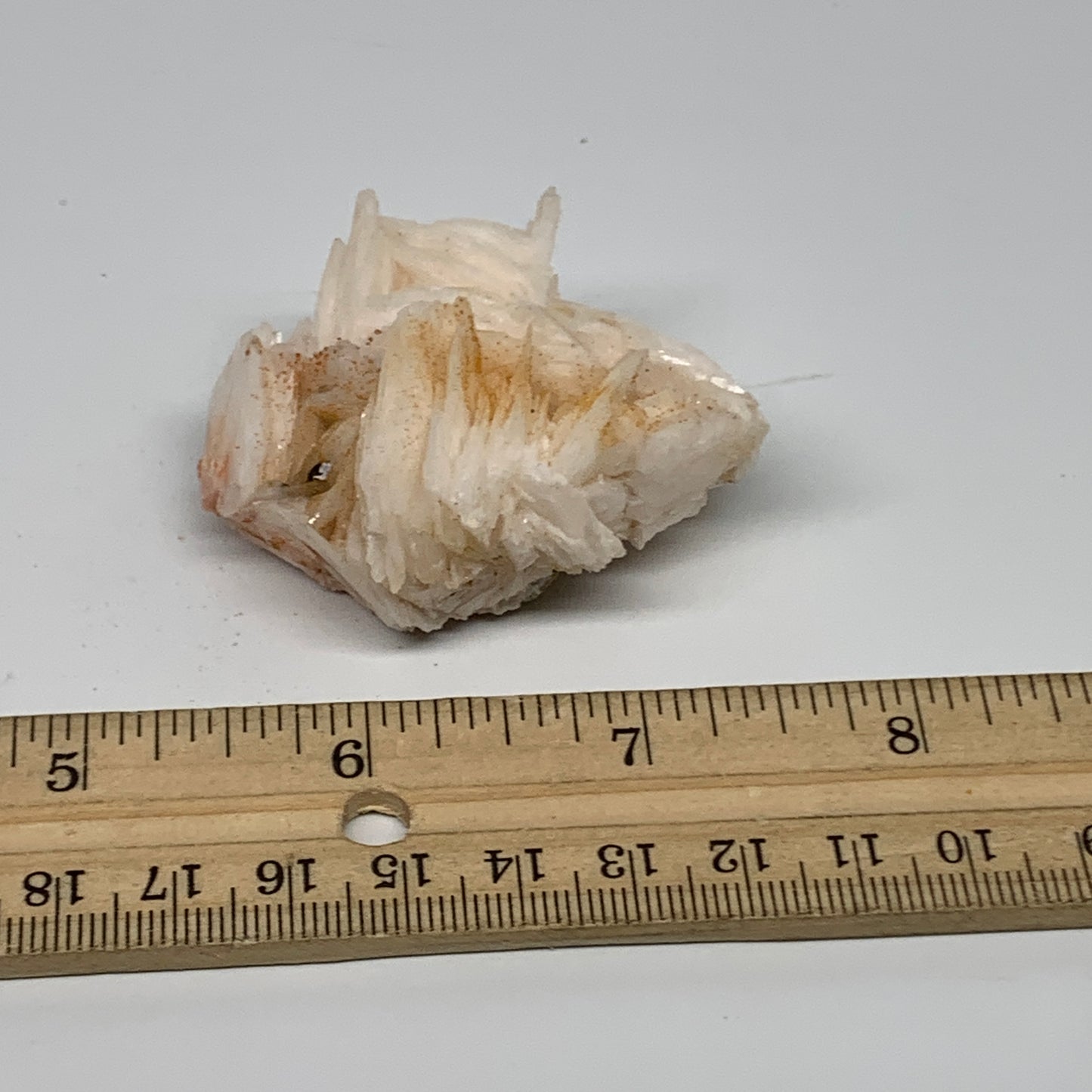 84.3g, 2.1"x1.6"x1.1", Natural Golden Barite Mineral Specimen @Morocco, B33586