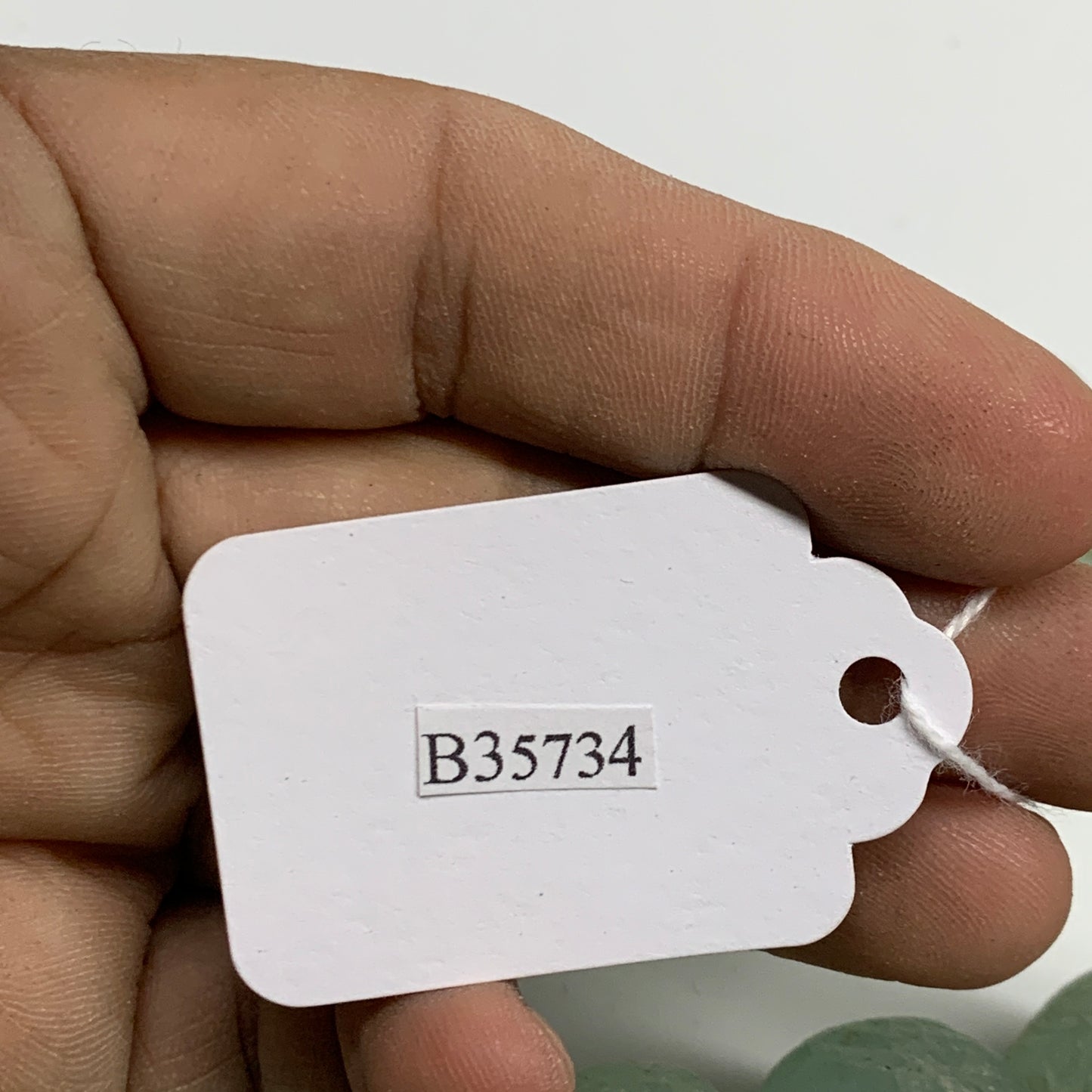 1.06 lbs, 16mm-22mm, 1 Strand, 31 beads, Green/Blue Sea Glass Beads , B35734