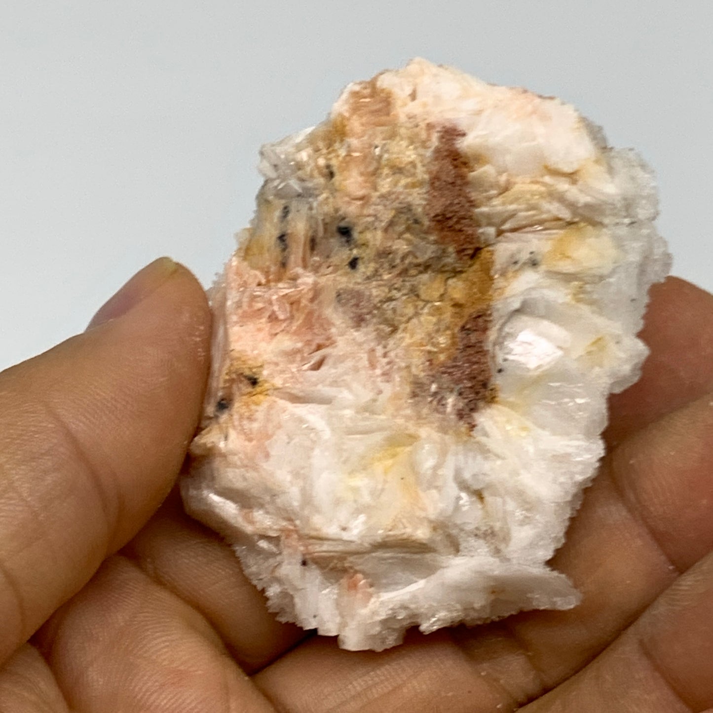 73.5g, 2"x1.6"x1", Natural Golden Barite Mineral Specimen @Morocco, B33591