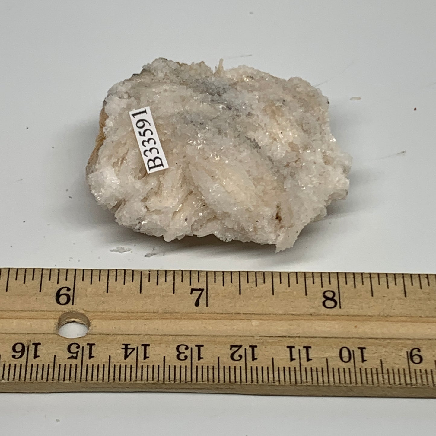 73.5g, 2"x1.6"x1", Natural Golden Barite Mineral Specimen @Morocco, B33591