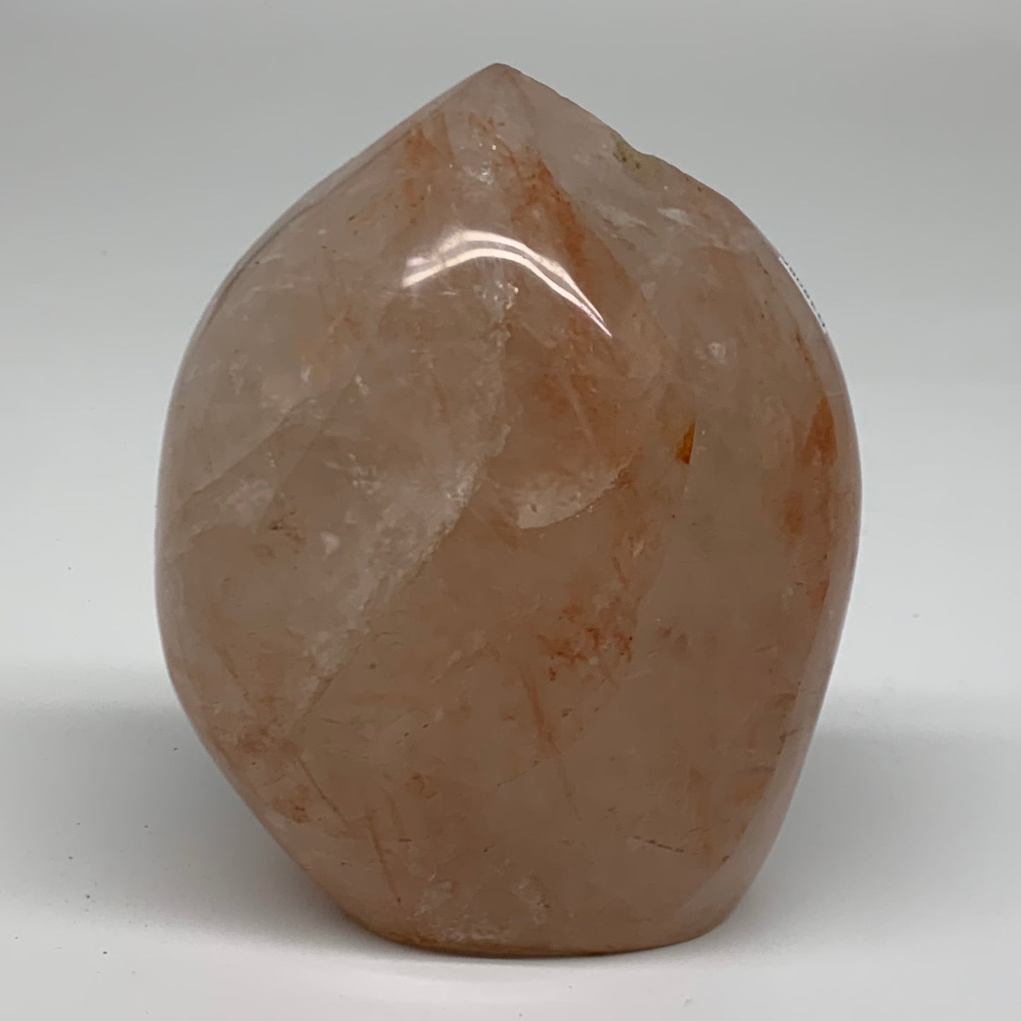 2.57 lbs, 5.4"x4.4"x1.9" Red Hematoid Quartz Freeform Crystal Fire Quartz, B3808