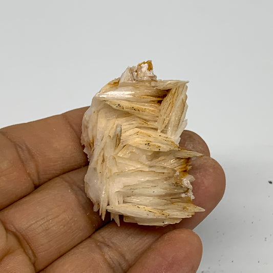 33.7g, 1.7"x1.2"x0.7", Natural Golden Barite Mineral Specimen @Morocco, B33593