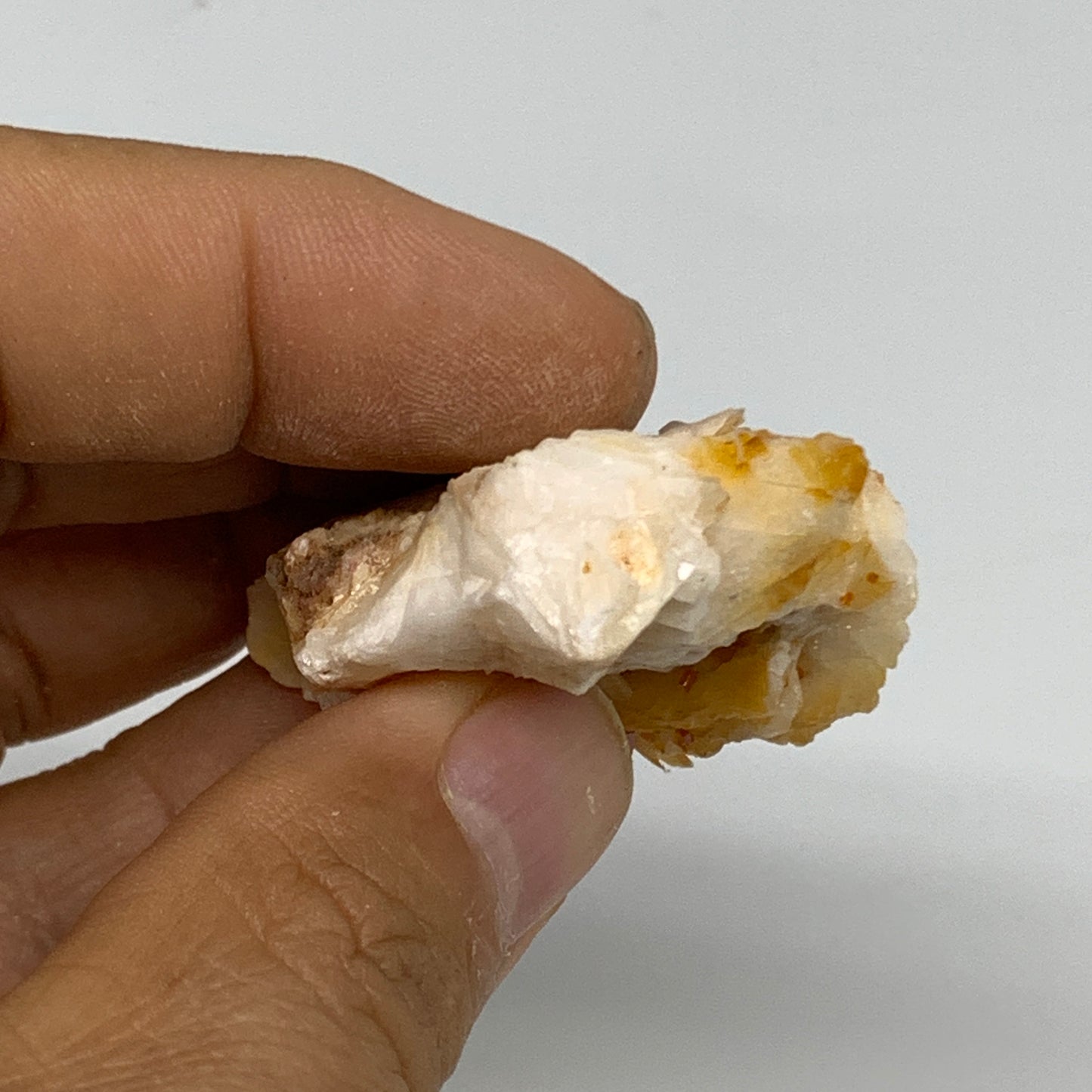 47.3g, 1.6"x1.4"x0.7", Natural Golden Barite Mineral Specimen @Morocco, B33595