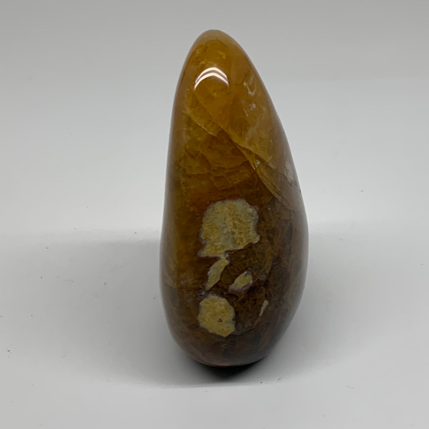 1.46 lbs, 4.5"x3.2"x2" Red Hematoid Quartz Freeform Crystal Fire Quartz, B38088