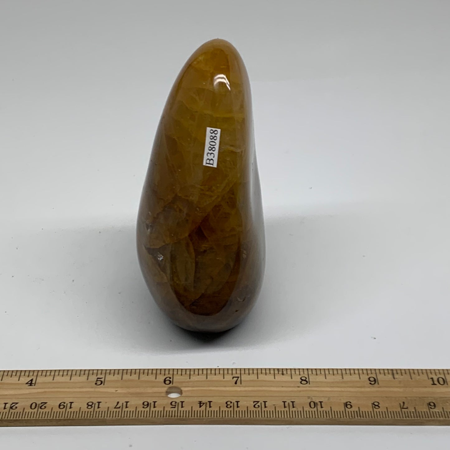 1.46 lbs, 4.5"x3.2"x2" Red Hematoid Quartz Freeform Crystal Fire Quartz, B38088