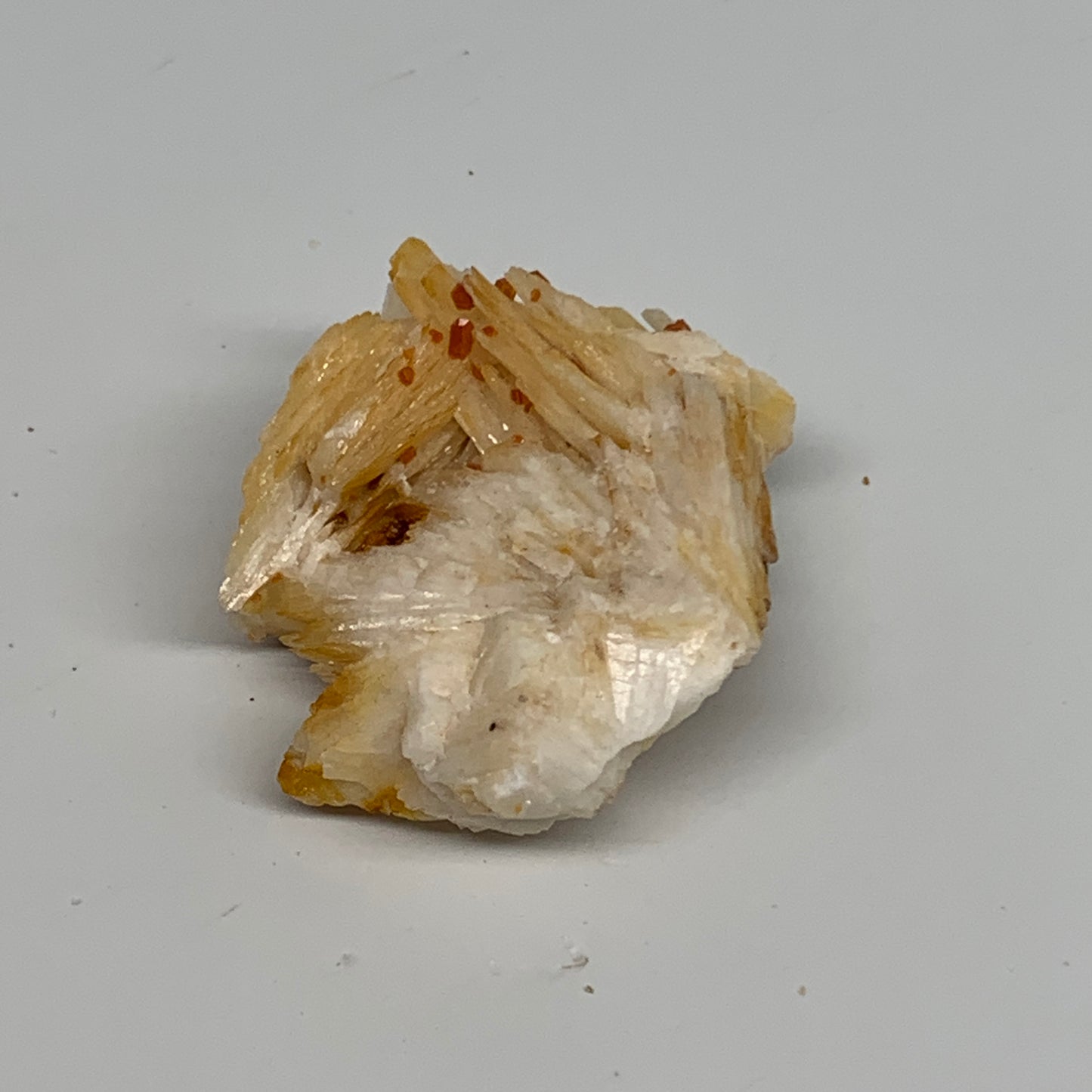 47.3g, 1.6"x1.4"x0.7", Natural Golden Barite Mineral Specimen @Morocco, B33595
