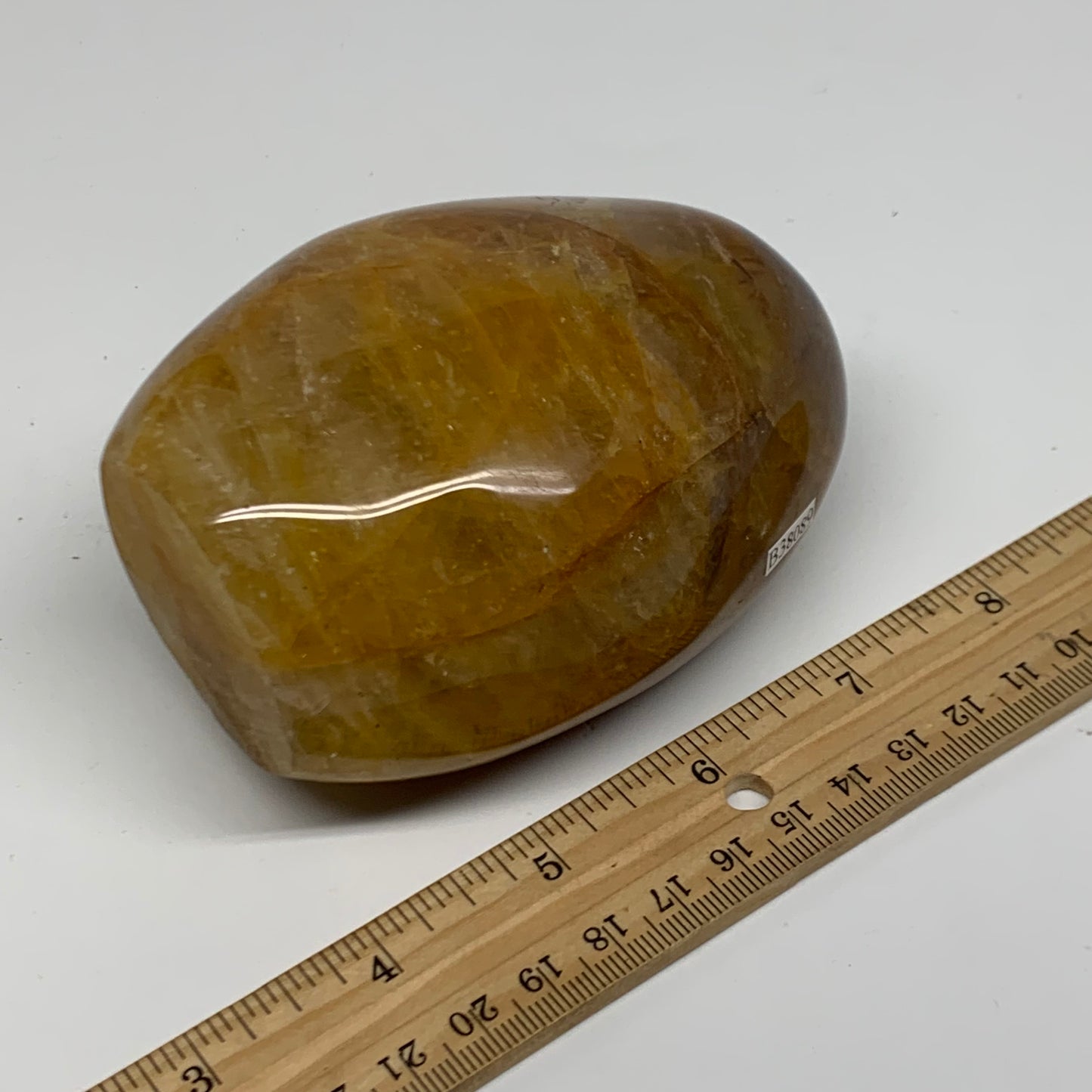 1.42 lbs, 4.1"x2.9"x2.3" Red Hematoid Quartz Freeform Crystal Fire Quartz, B3808