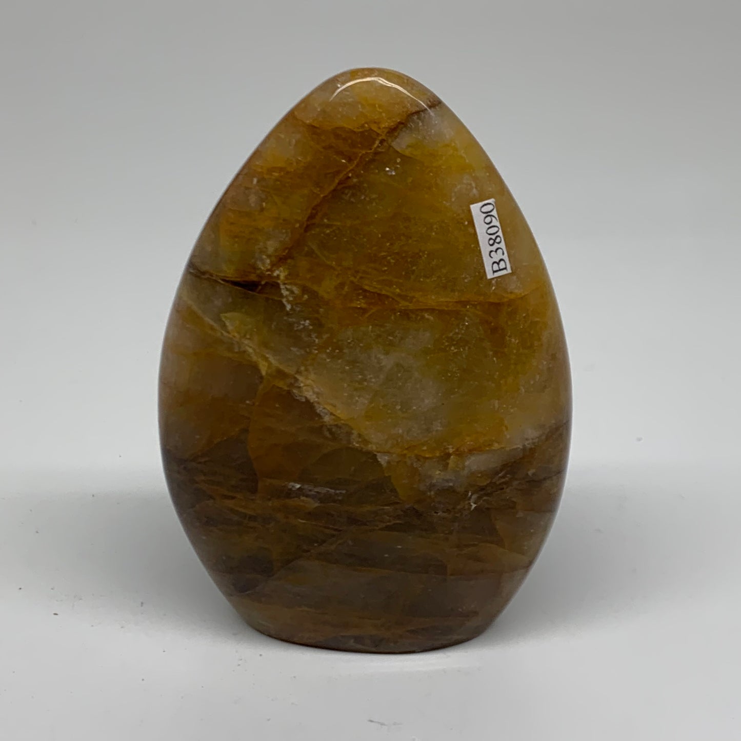 1.26 lbs, 4.6"x3.1"x1.8" Red Hematoid Quartz Freeform Crystal Fire Quartz, B3809