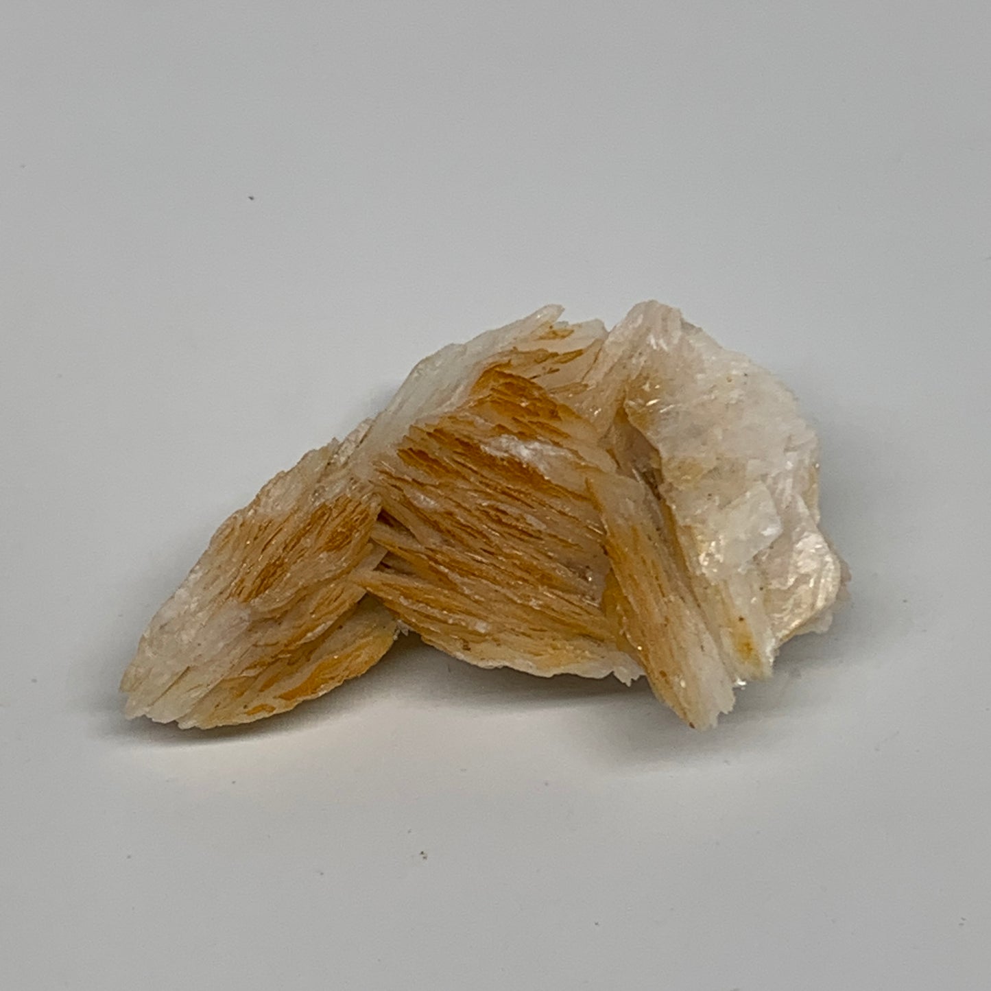 34.7g, 2.1"x1.2x0.7", Natural Golden Barite Mineral Specimen @Morocco, B33599