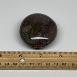 106.6g, 2.3"x2"x1" Natural Ocean Jasper Palm-Stone Orbicular Jasper, B30804
