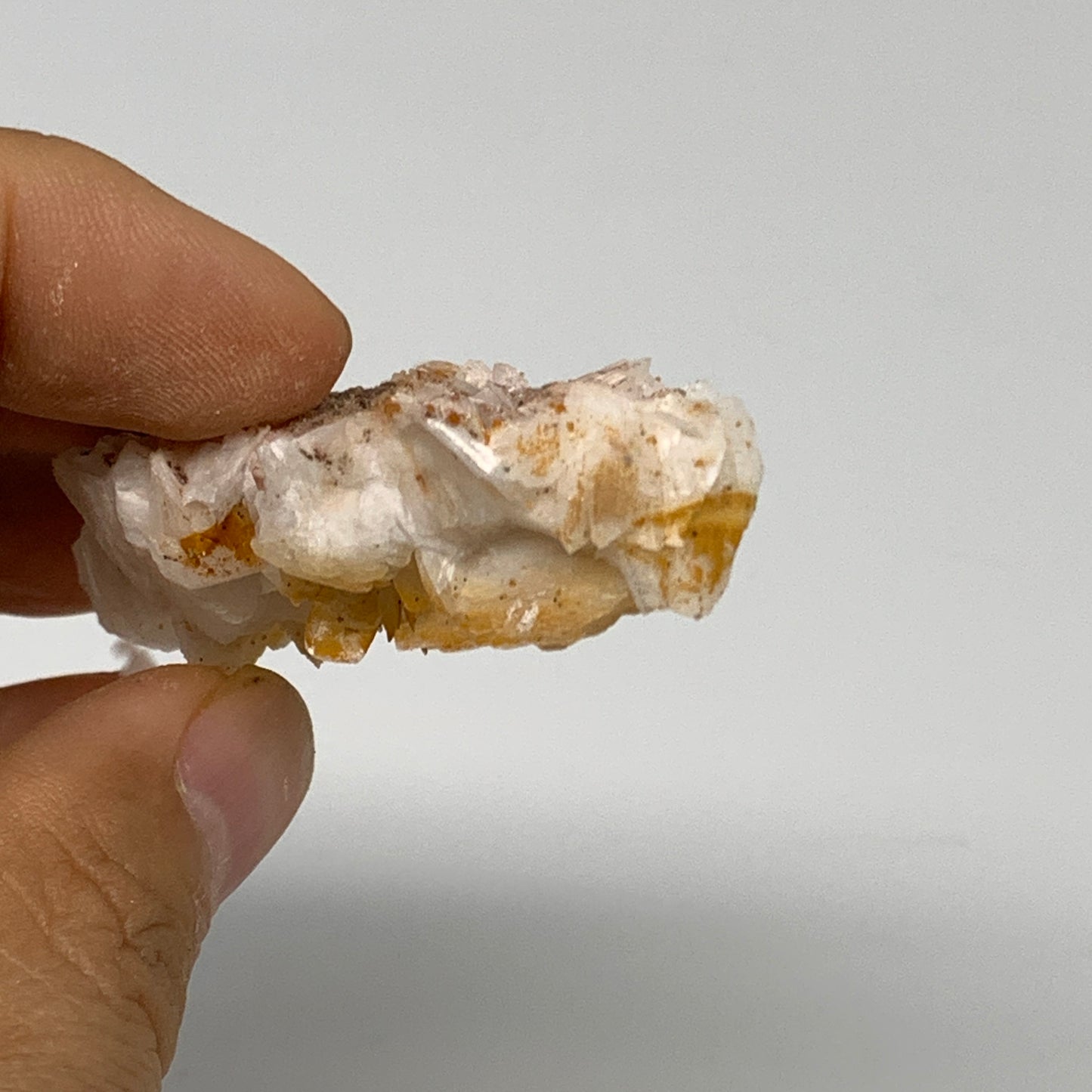 50.5g, 1.9"x1.5x0.6", Natural Golden Barite Mineral Specimen @Morocco, B33600