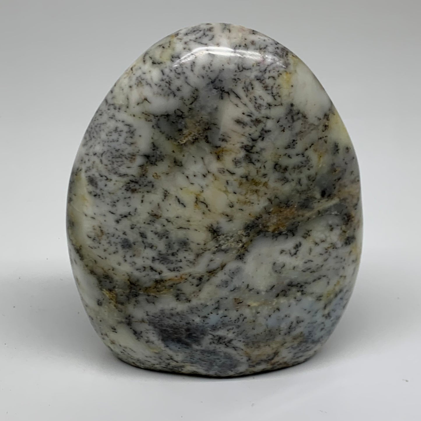 1.78 lbs, 5"x4.2"x1.9", Dendrite Opal Freeform Reiki Energy Crystal, B38092