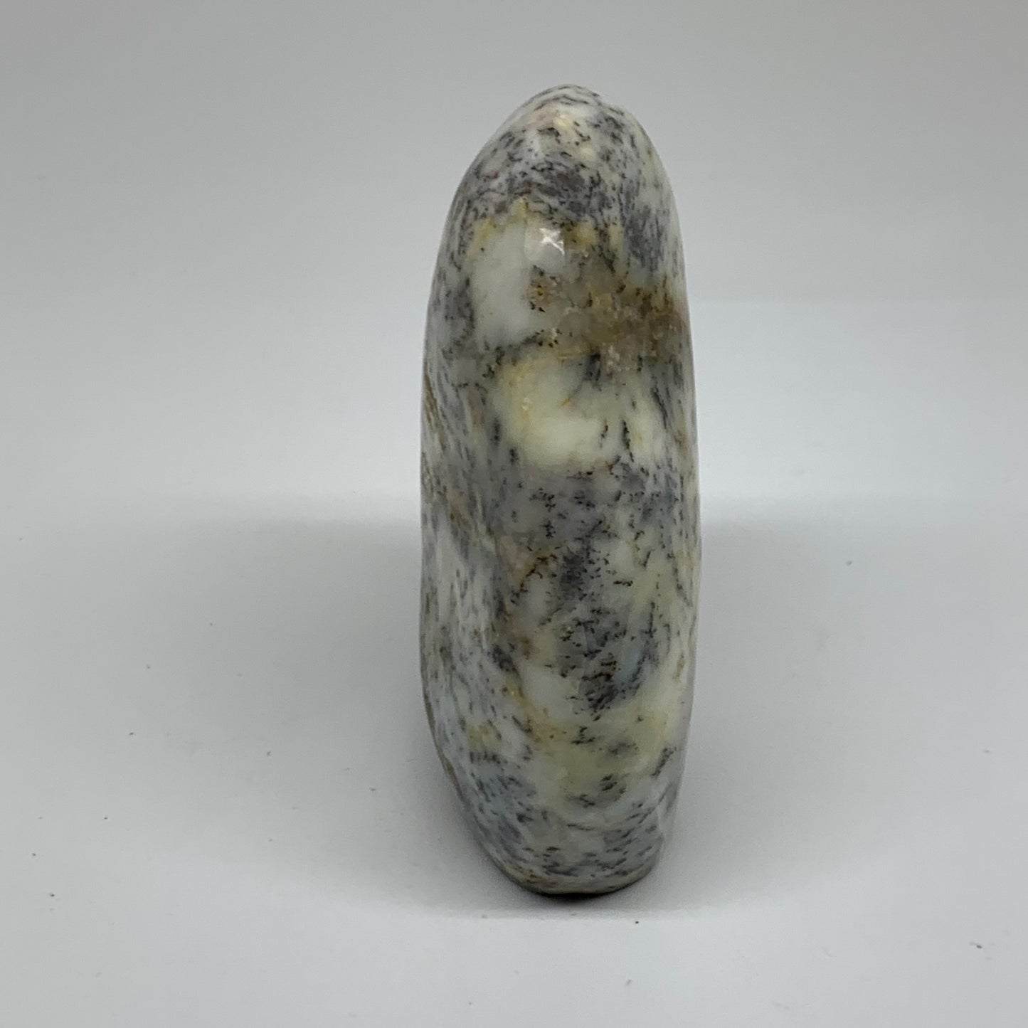 1.78 lbs, 5"x4.2"x1.9", Dendrite Opal Freeform Reiki Energy Crystal, B38092