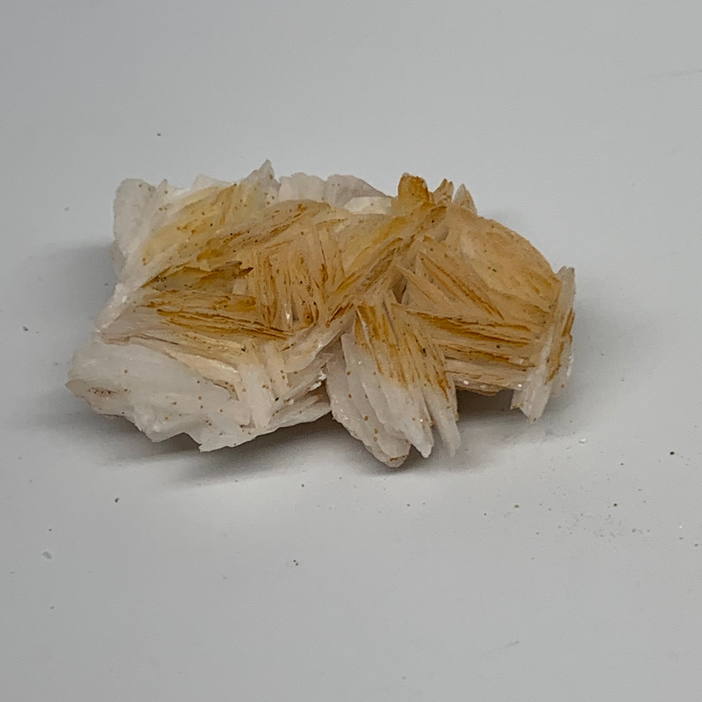 50.5g, 1.9"x1.5x0.6", Natural Golden Barite Mineral Specimen @Morocco, B33600