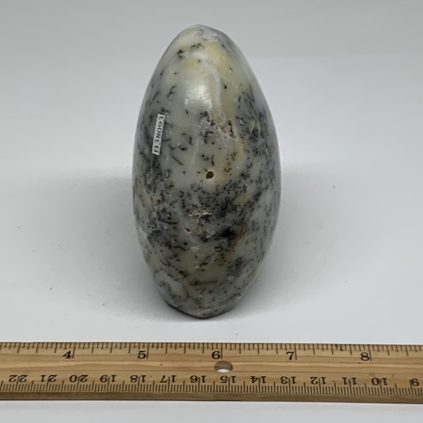 1.16 lbs, 3.8"x3.4"x2.2", Dendrite Opal Freeform Reiki Energy Crystal, B38093