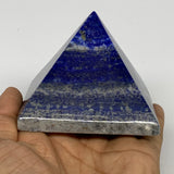 354.2g, 2.1"x2.8"x2.7", Lapis Lazuli Pyramid Crystal Gemstone @Afghanistan,B2779