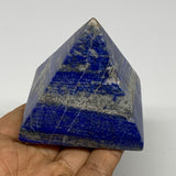 319.6g, 2.3"x2.6"x2.5", Lapis Lazuli Pyramid Crystal Gemstone @Afghanistan,B2779