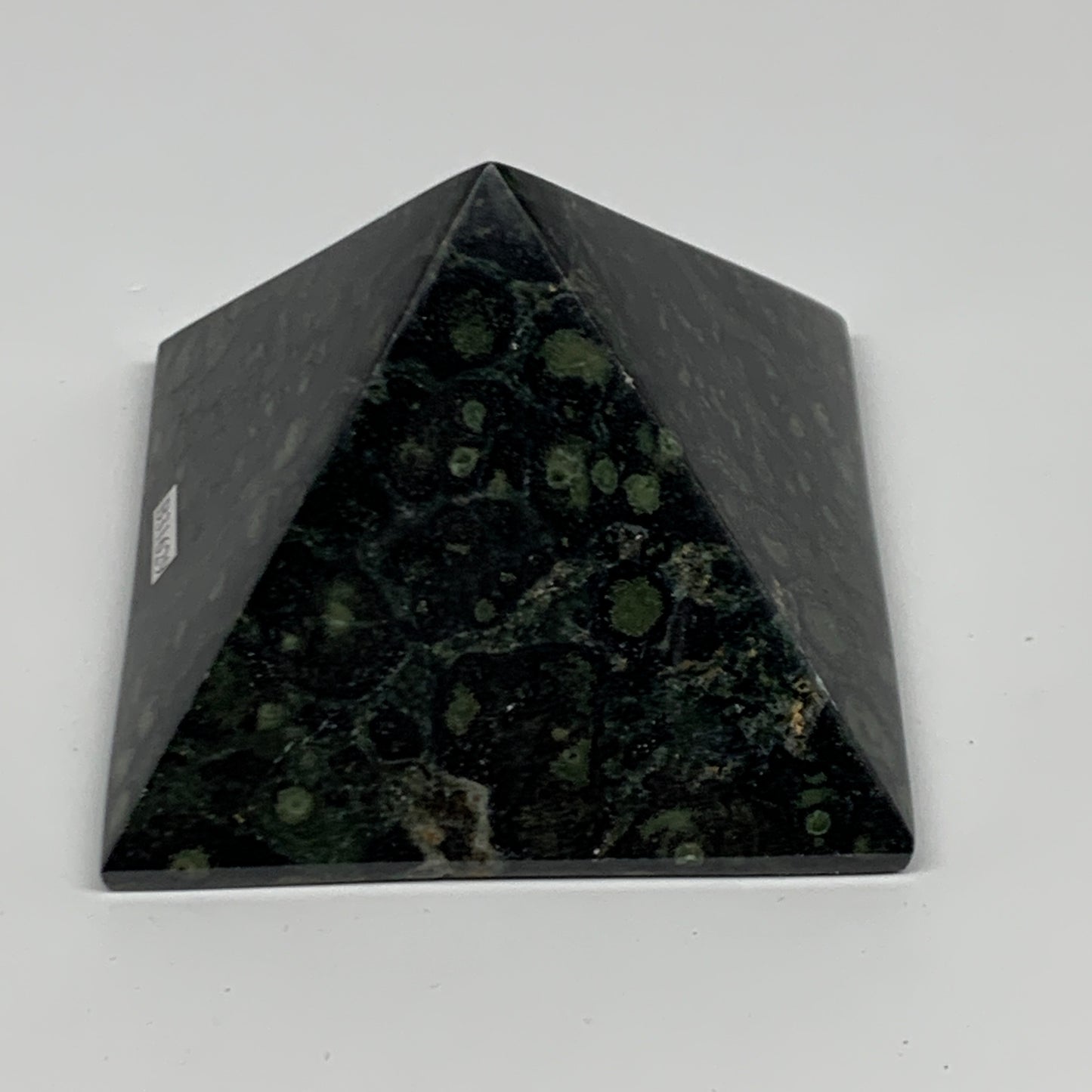 0.98 lbs, 2.4"x3.3"x3.3", Kambaba Jasper Pyramid Gemstone Polished, B31629