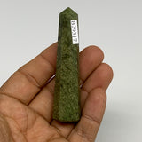 37.6g, 2.9"x0.7",  Natural Vasonite Tower Point Crystal from India, B29317