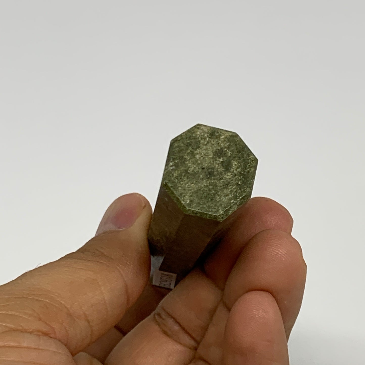 50g, 3"x0.7",  Natural Vasonite Tower Point Crystal from India, B29318