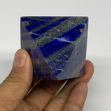 159.8g, 1.8"x2.1"x2.1", Lapis Lazuli Pyramid Crystal Gemstone @Afghanistan, B278