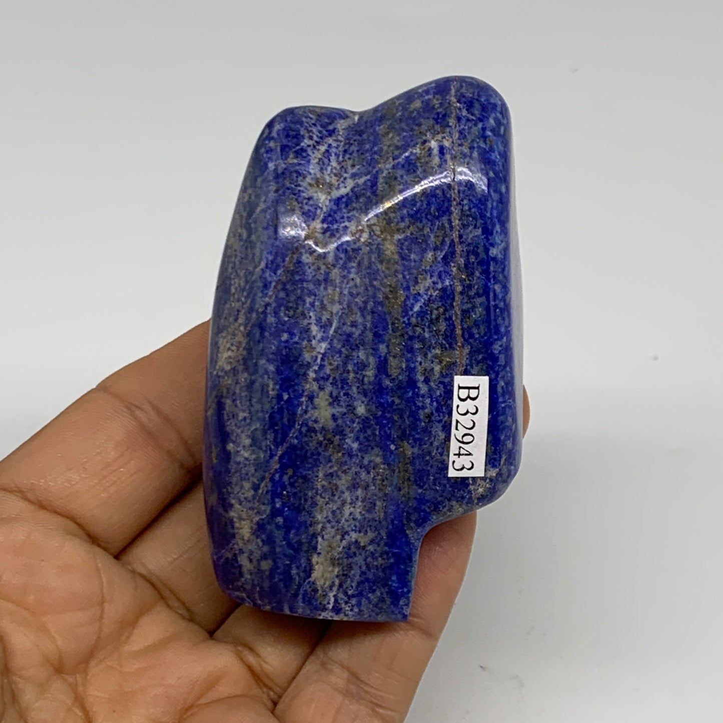 190g, 2.9"x1.6"x1.7", Natural Freeform Lapis Lazuli from Afghanistan, B32943