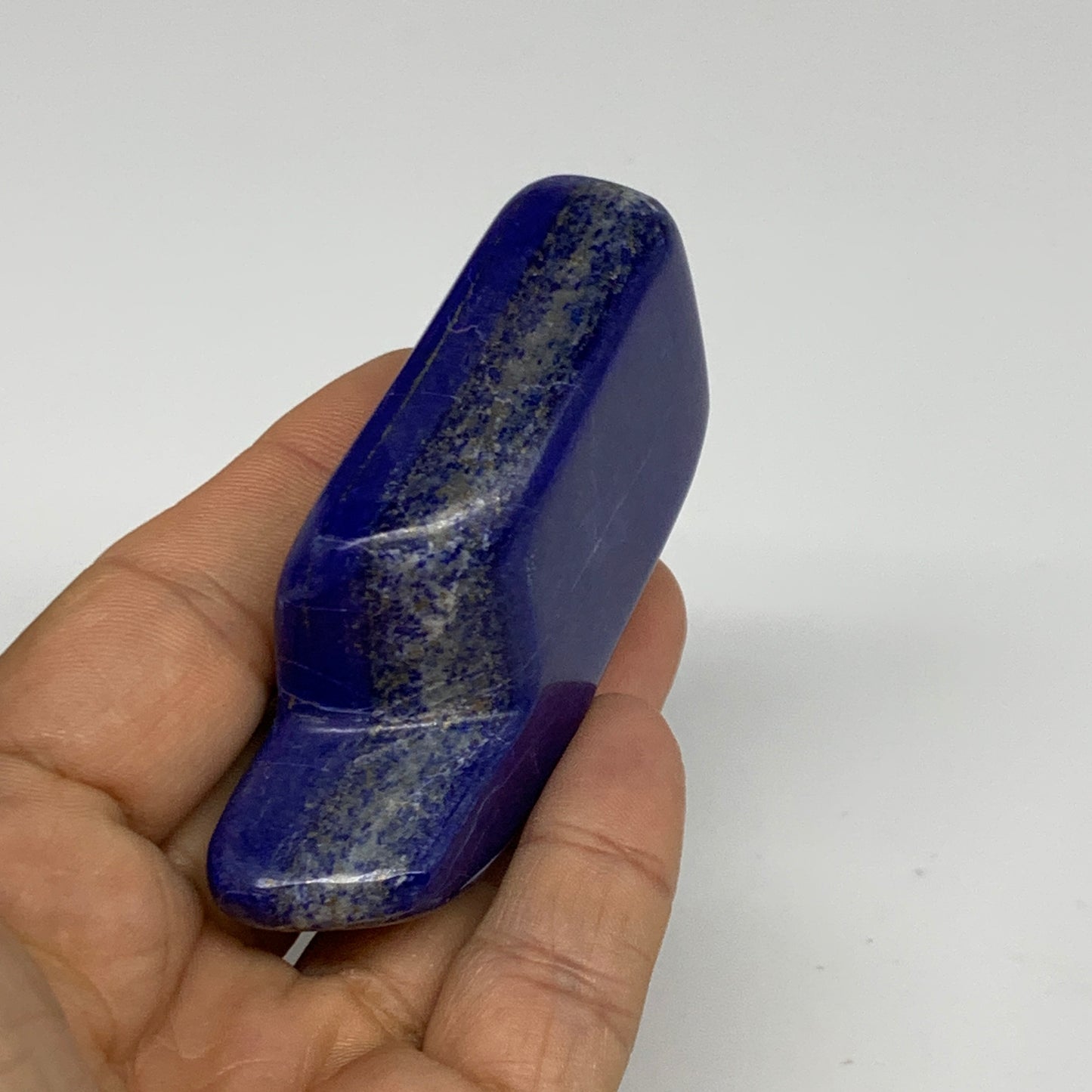 112.3g, 2.7"x1.7"x0.7", Natural Freeform Lapis Lazuli from Afghanistan, B32944