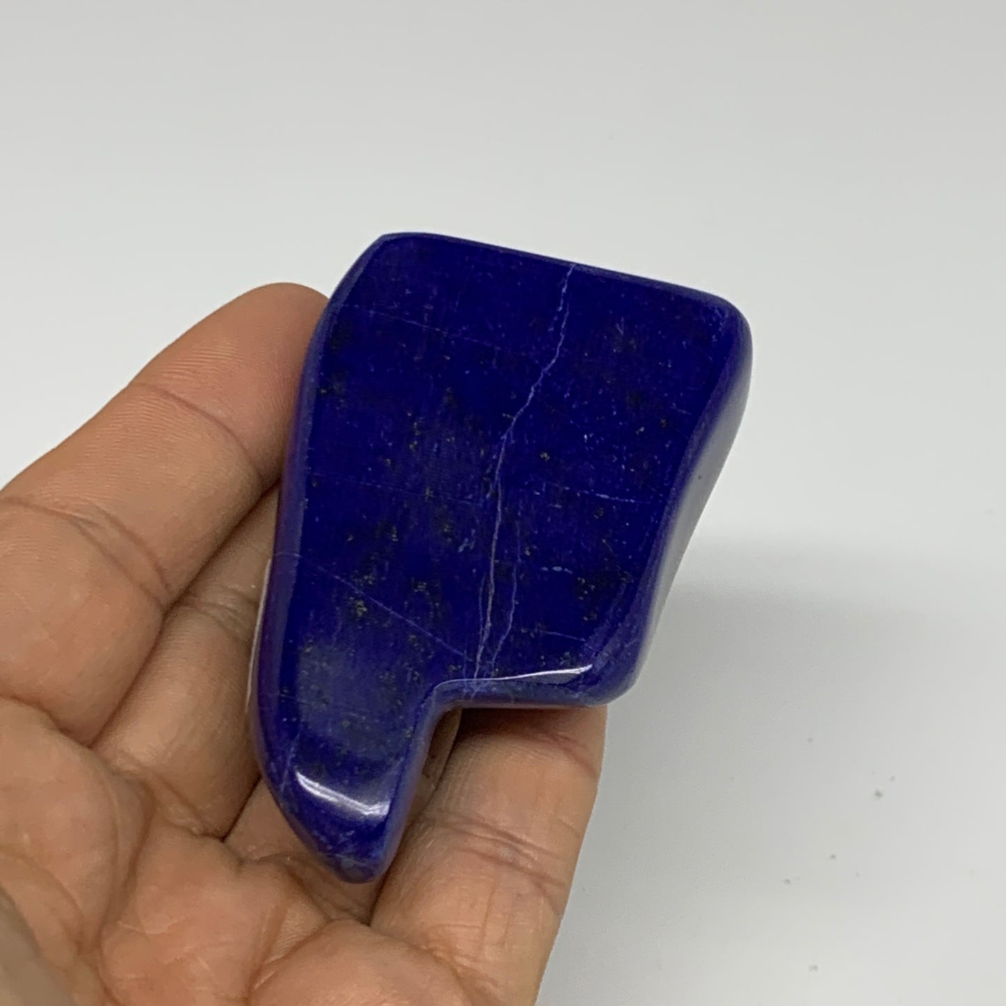 112.3g, 2.7"x1.7"x0.7", Natural Freeform Lapis Lazuli from Afghanistan, B32944