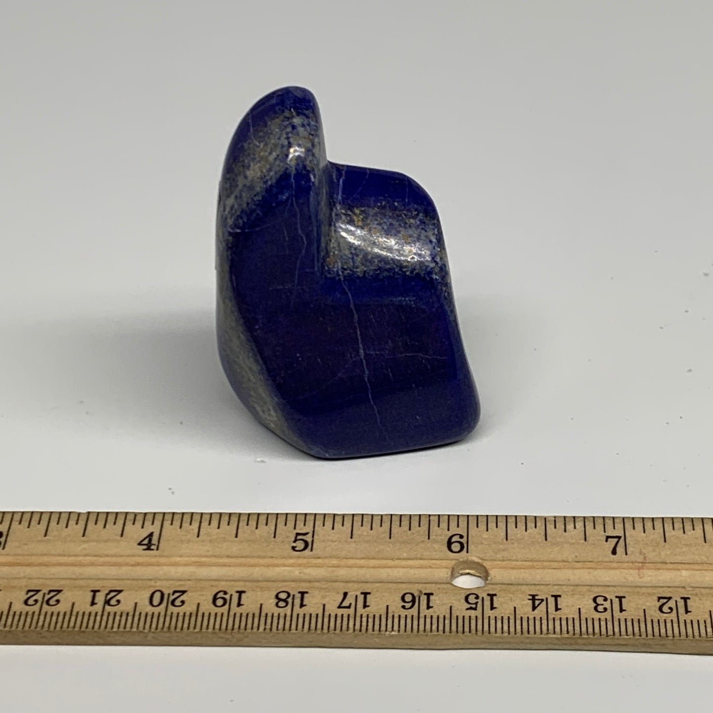 112.3g, 2.7"x1.7"x0.7", Natural Freeform Lapis Lazuli from Afghanistan, B32944