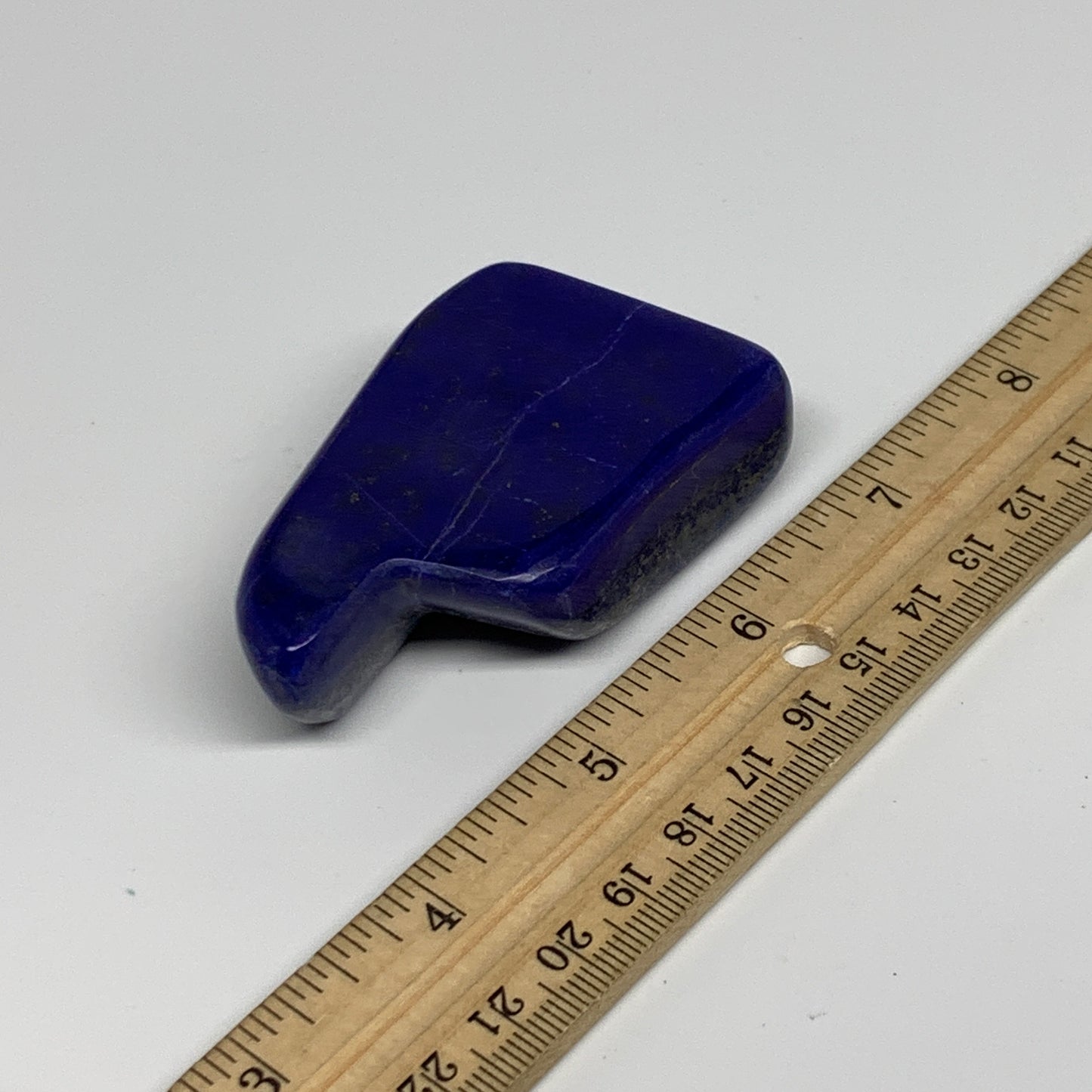 112.3g, 2.7"x1.7"x0.7", Natural Freeform Lapis Lazuli from Afghanistan, B32944