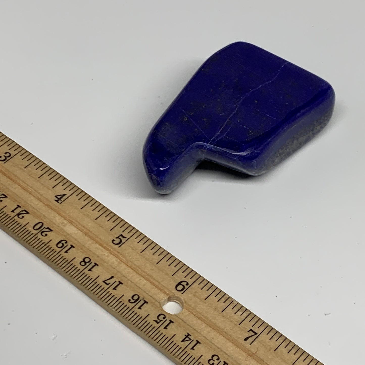 112.3g, 2.7"x1.7"x0.7", Natural Freeform Lapis Lazuli from Afghanistan, B32944