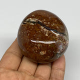 177.6g, 2.4"x2.2"x1.4" Natural Ocean Jasper Palm-Stone Orbicular Jasper, B30782