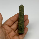 61.3g, 3.3"x0.8",  Natural Vasonite Tower Point Crystal from India, B29332