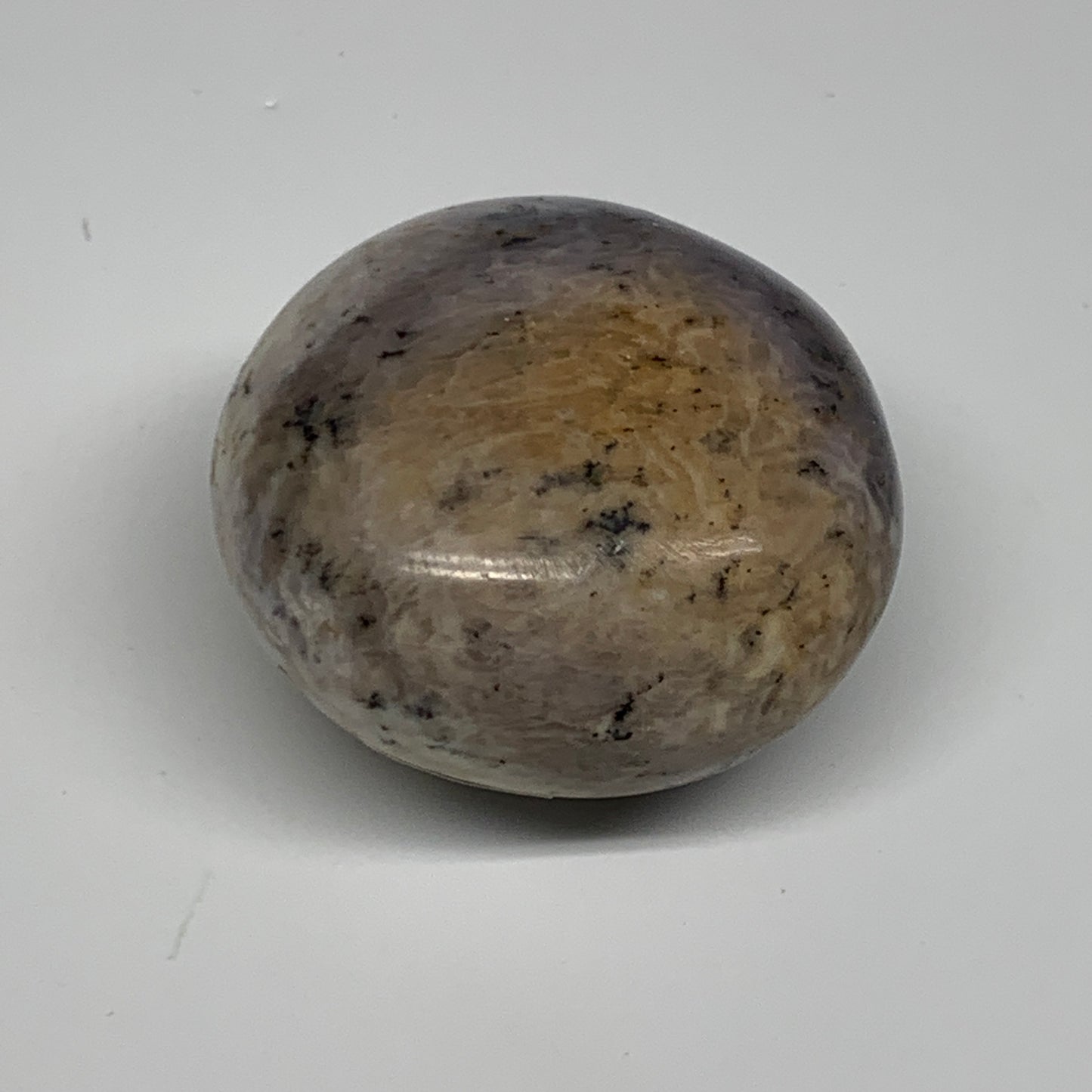 160.7g, 2.2"x2.2"x1.4", Dendrite Opal Palm-Stone Reiki Energy Crystal, B27817