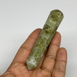 70.5g, 4"x0.8",  Natural Vasonite Wand Point Crystal from India, B29338