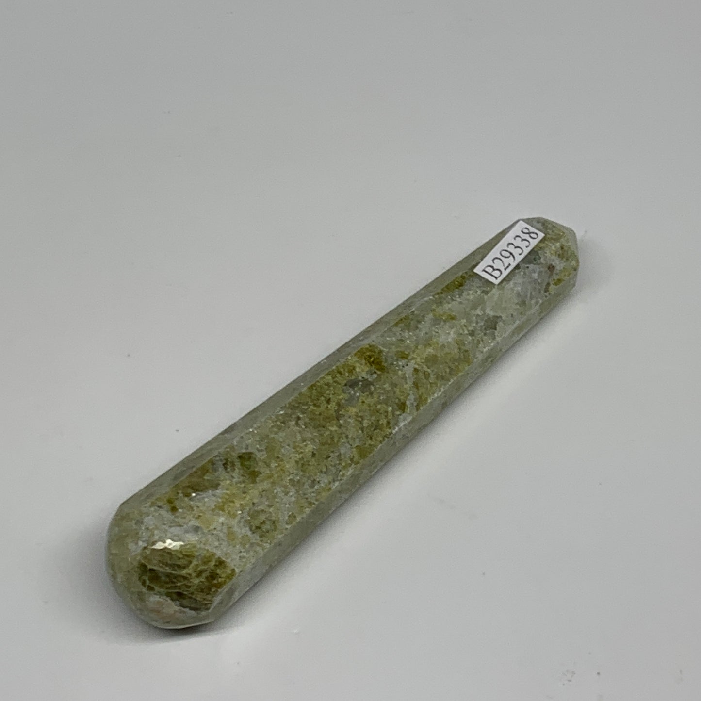 70.5g, 4"x0.8",  Natural Vasonite Wand Point Crystal from India, B29338