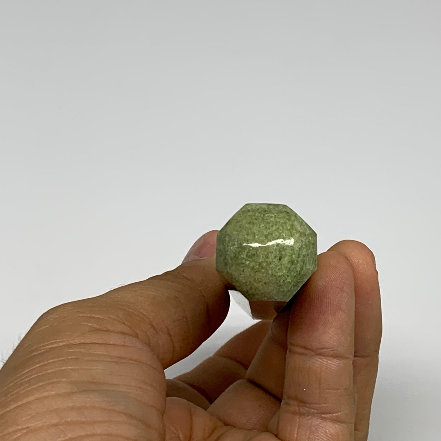 73.8g, 4.1"x0.8",  Natural Vasonite Wand Point Crystal from India, B29340