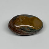 146.1g, 2.8"x1.8"x1.2" Natural Ocean Jasper Palm-Stone Orbicular Jasper, B30767