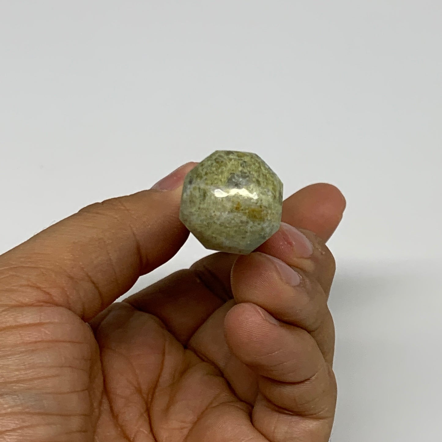 65.3g, 4"x0.7",  Natural Vasonite Wand Point Crystal from India, B29342