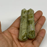 78.7g, 2.8"- 2.9", 2pcs,  Natural Vasonite Wand Point Crystal @India, B29346