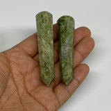 77.7g, 2.9"- 3.1", 2pcs,  Natural Vasonite Wand Point Crystal @India, B29347