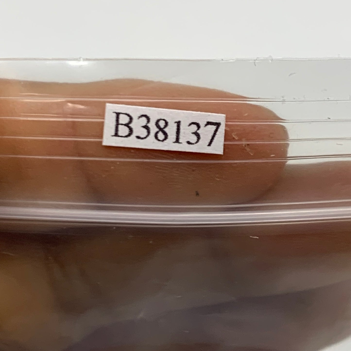 201g, 2.2"-2.4", 2pcs, Blue Calcite Palm-Stone Polished Tumbled, B38137