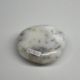 86.8g, 2.2"x2.1"x1", Dendrite Opal Palm-Stone Reiki Energy Crystal, B27829