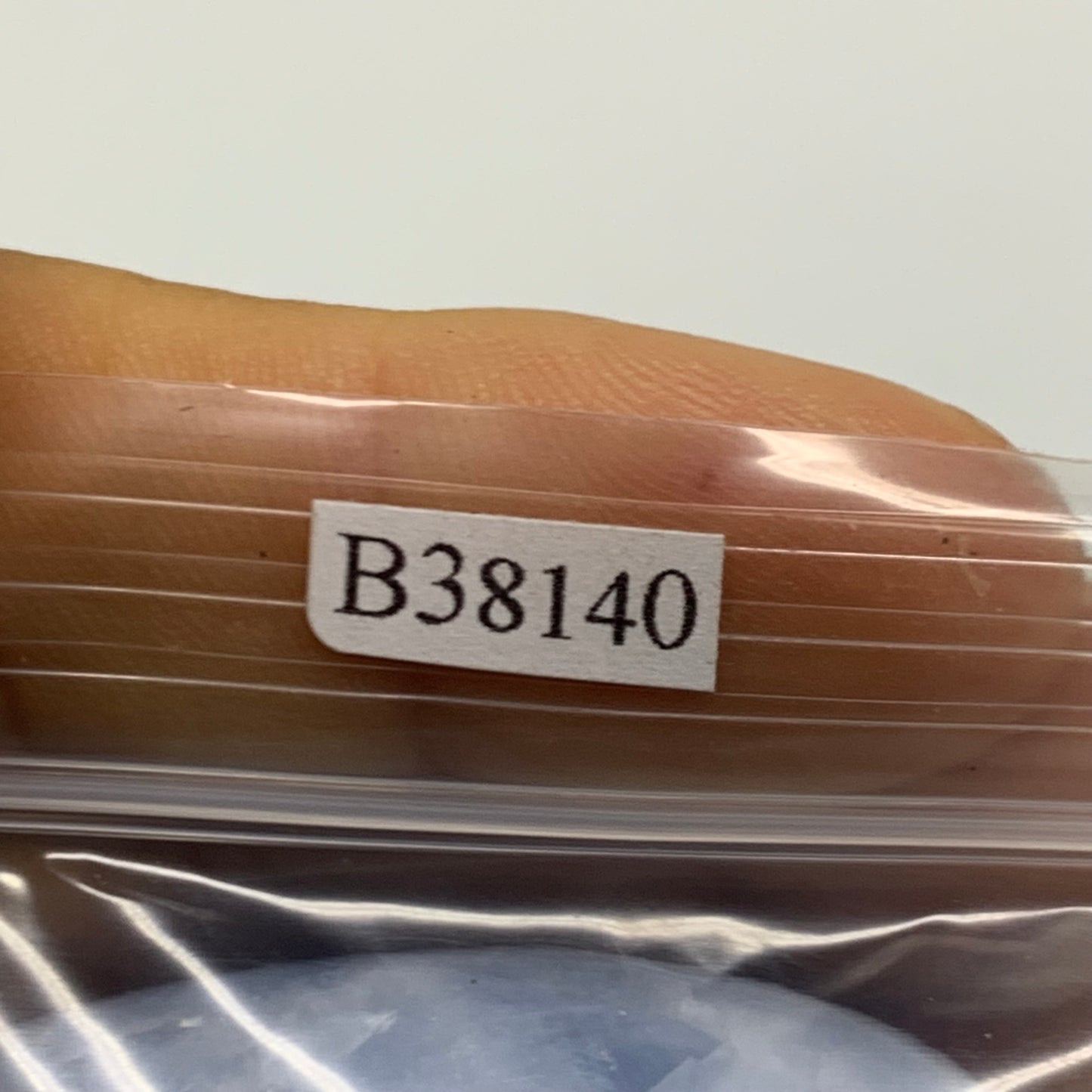 221.3g, 2.3"-2.4", 2pcs, Blue Calcite Palm-Stone Polished Tumbled, B38140