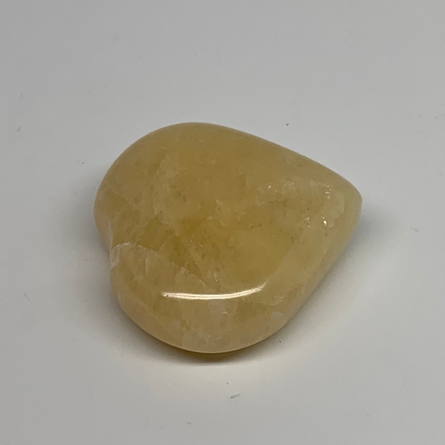 90g,2"x2.1"x0.9" Natural Yellow Aventurine Heart Crystal Stone, B35075