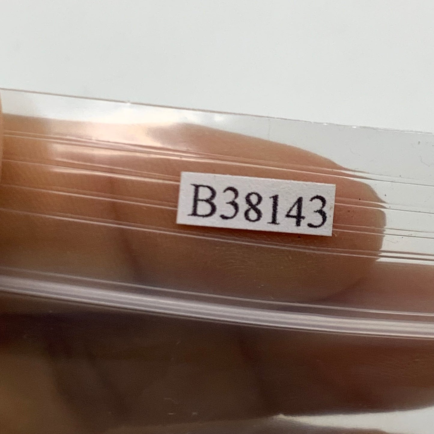 181.5g, 2"-2.1", 2pcs, Blue Calcite Palm-Stone Polished Tumbled, B38143