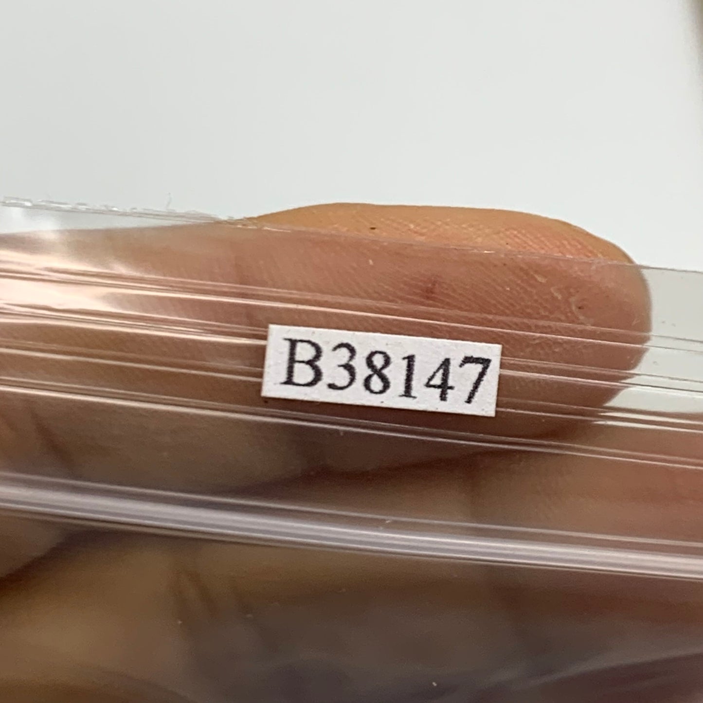 209.9g, 1.6"-1.8", 3pcs, Blue Calcite Palm-Stone Polished Tumbled, B38147